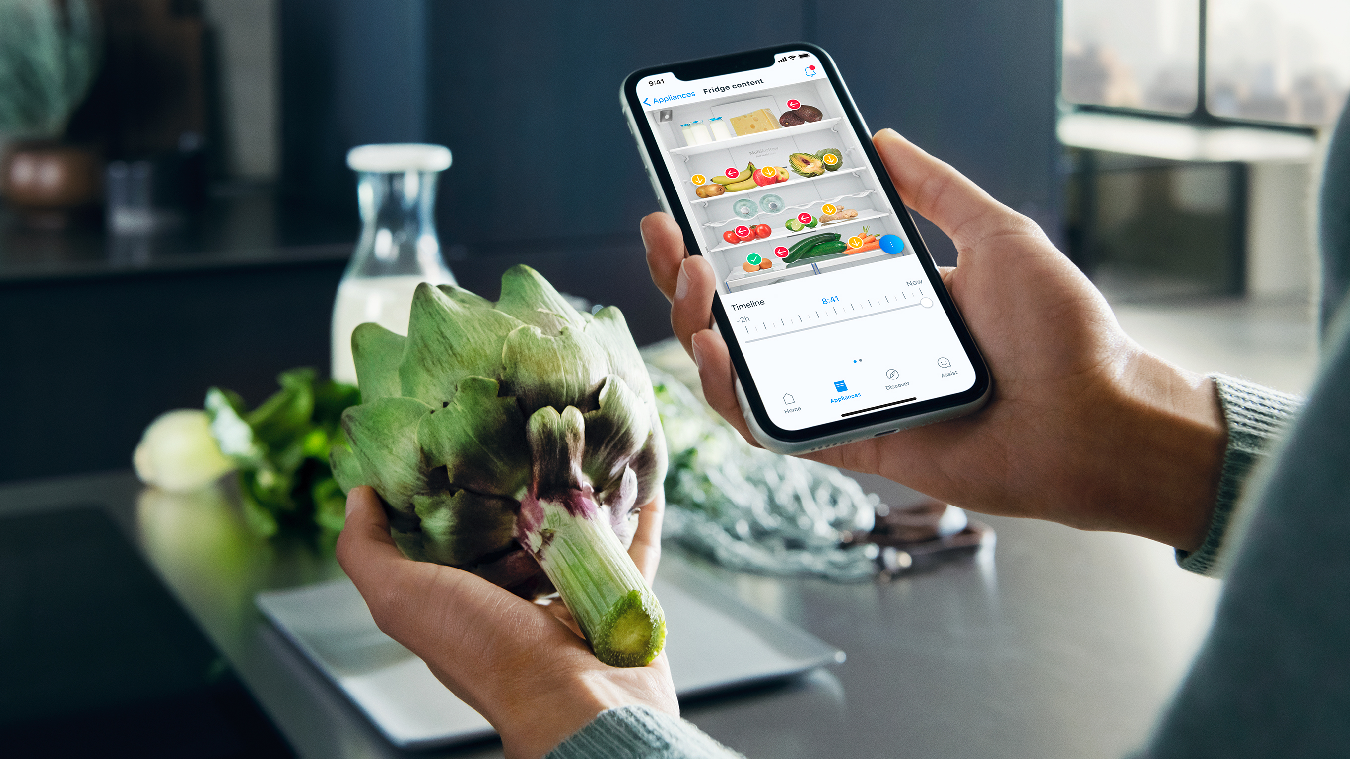 Siemens Connect Cooling Kühlschrank innen via Smartphone steuern